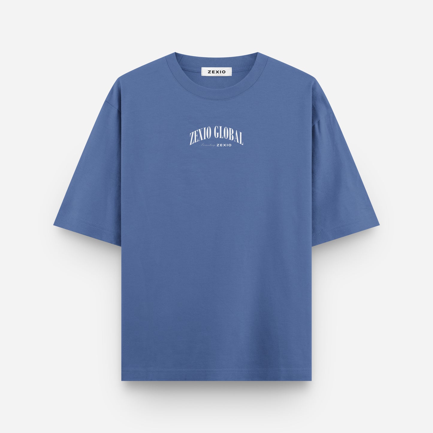 Camiseta GLOBAL PALMS Azul