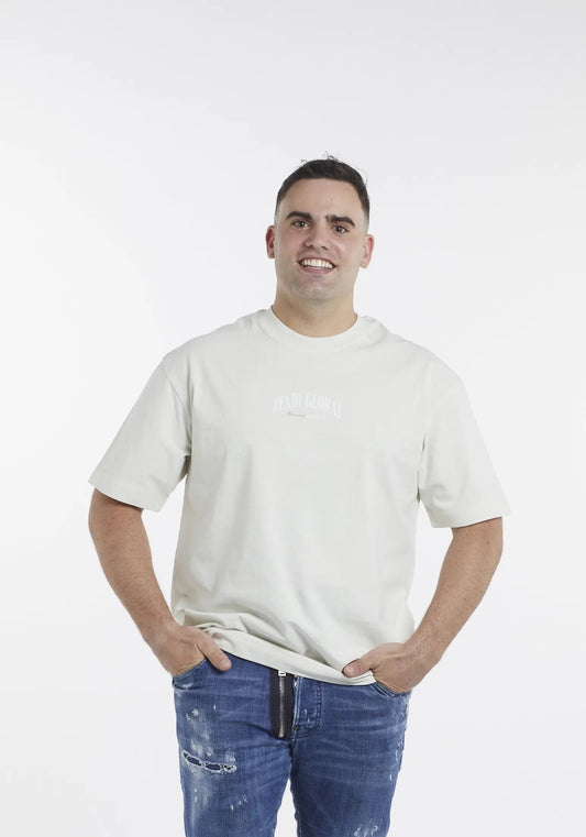 Camiseta GLOBAL PALMS Gris